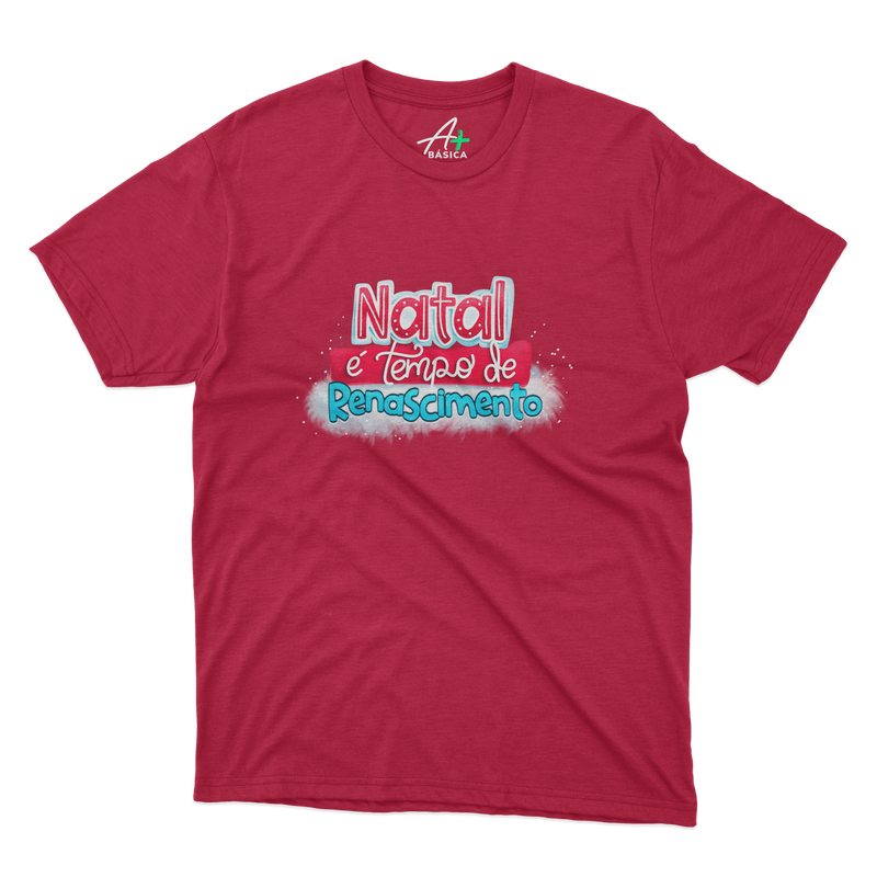 Camiseta Natalina -  Vermelha