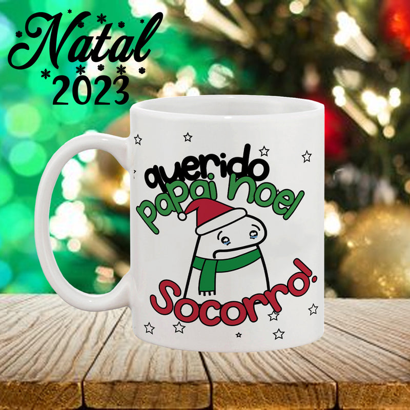 Caneca Natalina Flork