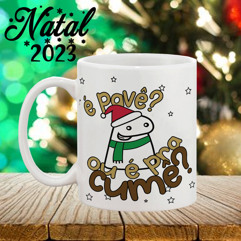 Caneca Natalina Flork